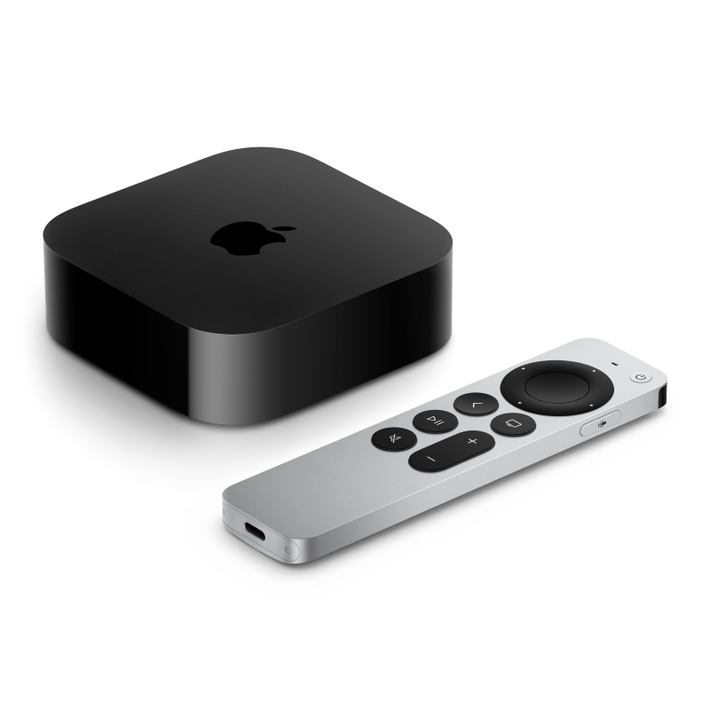 Телеприставка Apple TV 4K с Wi-Fi и Ethernet, 128 ГБ (3-го поколения) Телеприставка Apple TV 4K с Wi-Fi и Ethernet, 128 ГБ (3-го поколения)